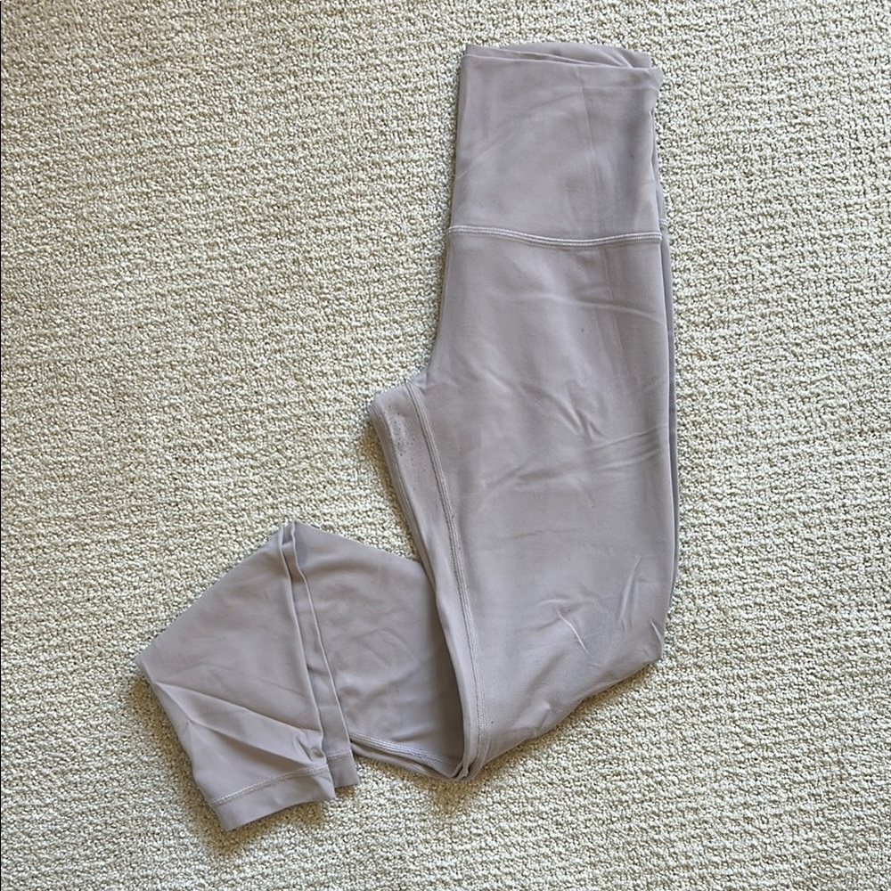 Lululemon Athletica Pink High-Waisted Leggings